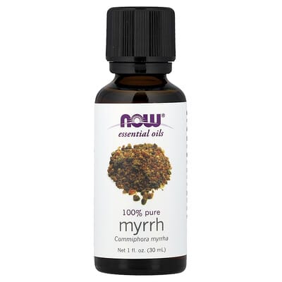 Эфирное масло, 100% чистое Myrrh, 1 fl oz (30 ml)