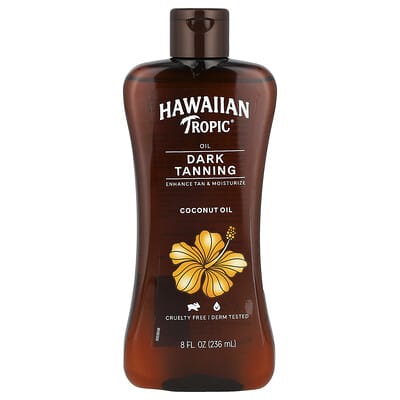 Dark Tanning Coconut Oil, 8 fl oz (236 ml)