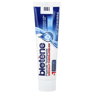 Biotene Dental Products Зубная паста с фторидом, Fresh Mint, 4.3 oz (121.9 g)