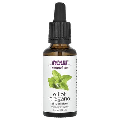 Эфирные масла, масло орегано, 1 fl oz (30 ml)