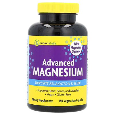 Advanced Magnesium, 150 Vegetarian Capsules (105 mg per Capsule)