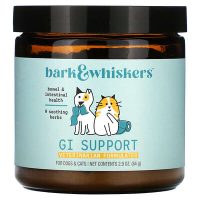 Bark & Whiskers™, GI Support, For Dogs & Cats, 2.9 oz (84 g)
