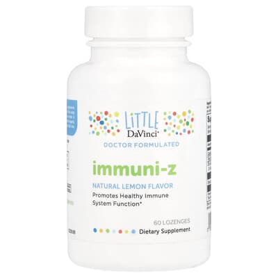 Immuni-Z, Natural Lemon, 60 Lozenges