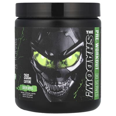 The Shadow!®, предтренировочный комплекс, зеленое яблоко, 9.5 oz (270 g)