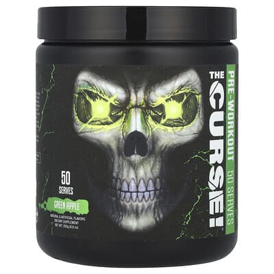 The Curse!®, предтренировочный комплекс, Green Apple, 8.8 oz (250 g)