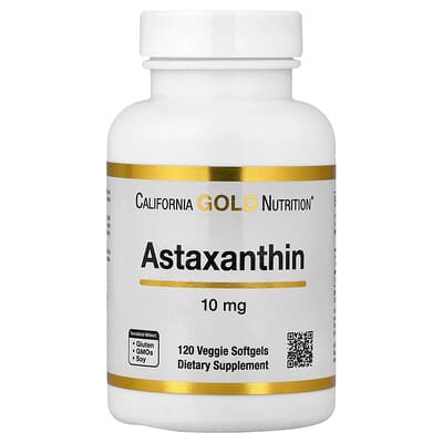 Astaxanthin, 10 mg, 120 Veggie Softgels