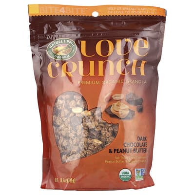 Love Crunch®, Premium Organic Granola, Dark Chocolate & Peanut Butter, 11.5 oz (325 g)