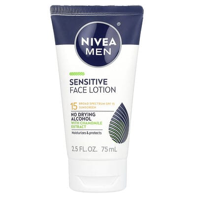 Nivea Мужской увлажняющий лосьон для лица, SPF 15, 2.5 fl oz (75 ml)