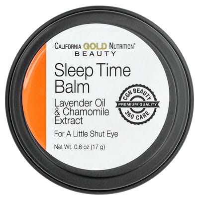 Beauty, Sleep Time Balm, Lavender & Chamomile, 0.6 oz (17 g)