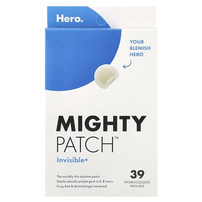 Mighty Patch™ Invisible+, 39 Hydrocolloid Patches