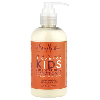 Kids, Extra-Nourishing Conditioner, Dry, Delicate Hair, Mango & Carrot, 7.7 fl oz (227 ml)