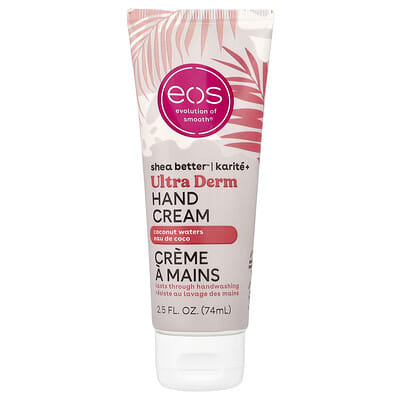 Shea Better™, Ultra Derm Hand Cream, Coconut Waters, 2.5 fl oz (74 ml)