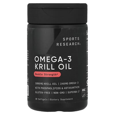 Omega-3 Krill Oil, 30 мягких капсул