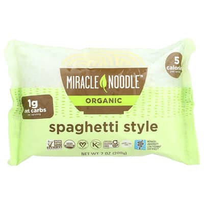 Organic Spaghetti Style Noodle, 7 oz (200 g)