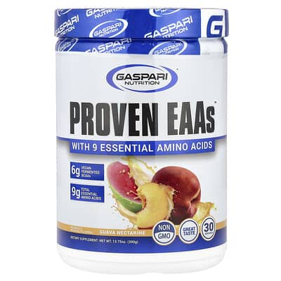 Proven EAAs™ with 9 Essential Amino Acids, Guava Nectarine, 13.75 oz (390 g)