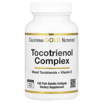 Tocotrienol Complex с витамином E, 150 мягких желатиновых капсул