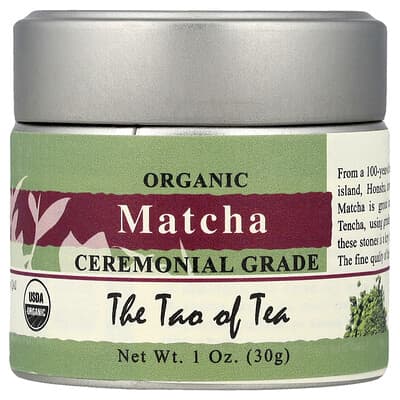 Organic Matcha, Ceremonial Grade, 1 oz (30 g)