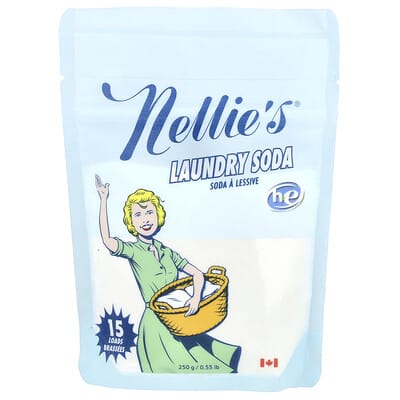 Laundry Soda, 15 Loads, 0.55 lb (250 g)