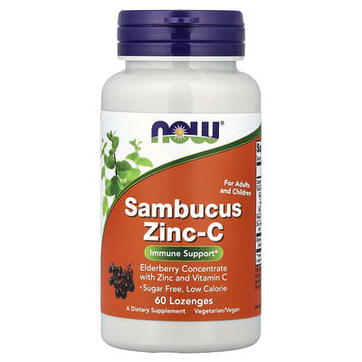 Sambucus Zinc-C, 60 пастилок