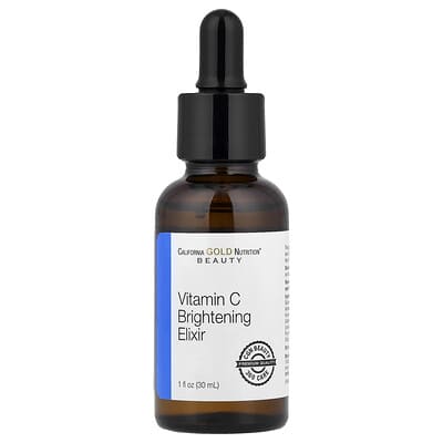 Beauty, Vitamin C Brightening Elixir, Enhanced Brightening Dry Oil Serum, 1 fl oz (30 ml)