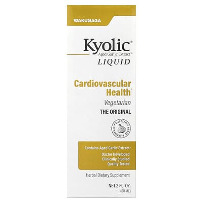 Жидкий экстракт выдержанного чеснока™ Kyolic, 2 fl oz (60 ml)