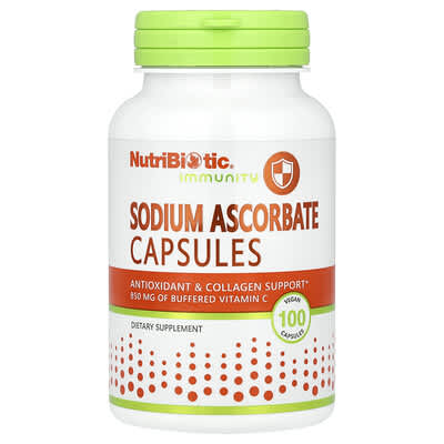 Immunity, Sodium Ascorbate, 100 Vegan Capsules