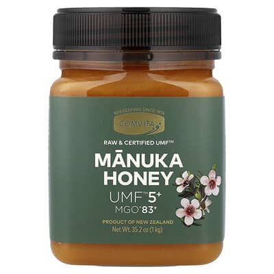 Мед Манука, UMF™ 5+, MGO 83+, 35.2 oz (1 kg)