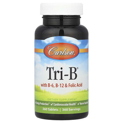 Tri-B® with B-6, B-12 & Folic Acid, 360 Tablets