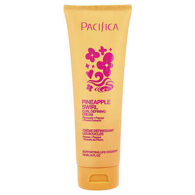 Curl Defining Cream, Pineapple Swirl, 4 fl oz (118 ml)