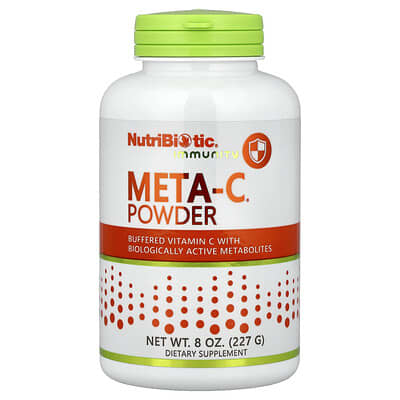 NutriBiotic порошок Immunity Meta-C®, 8 oz (227 g)