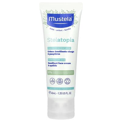 Stelatopia смягчающий крем для лица и век, без отдушек, 1.35 fl oz (40 ml)