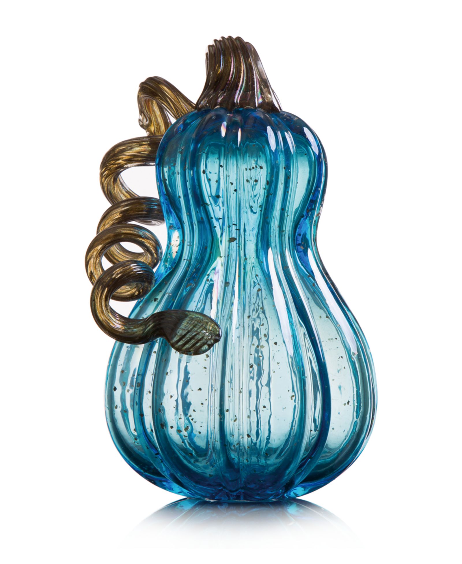 Стеклянная тыква Glitzhome Glass Gourd