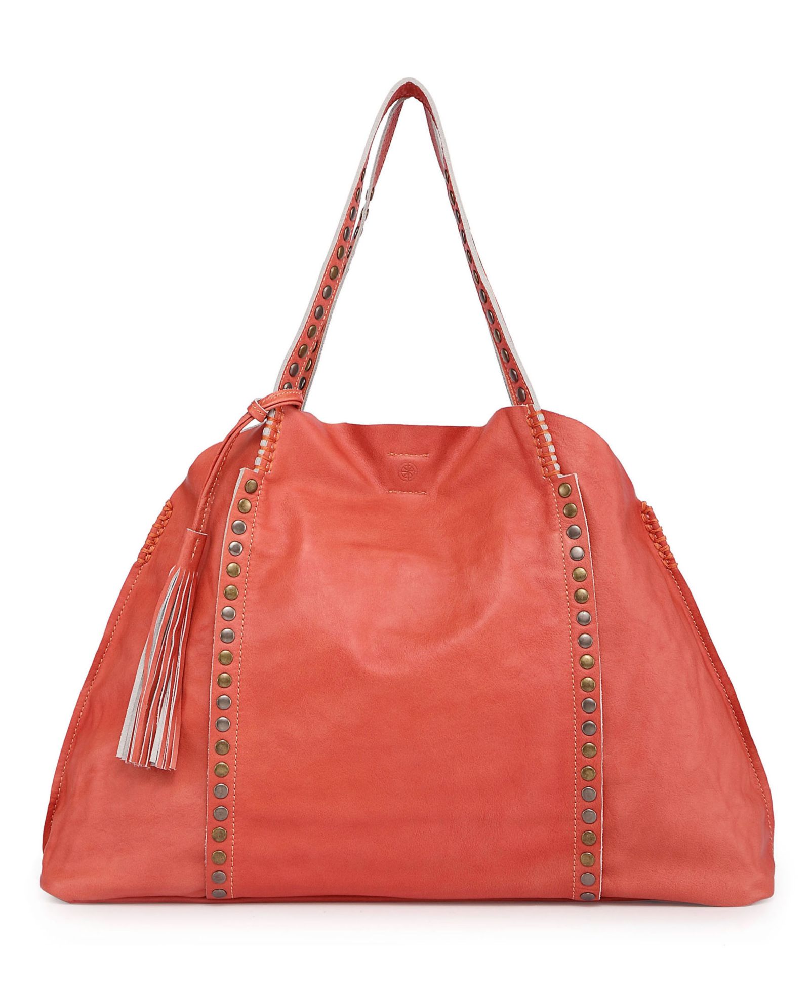 OLD TREND Birch Medium Leather Tote Bag