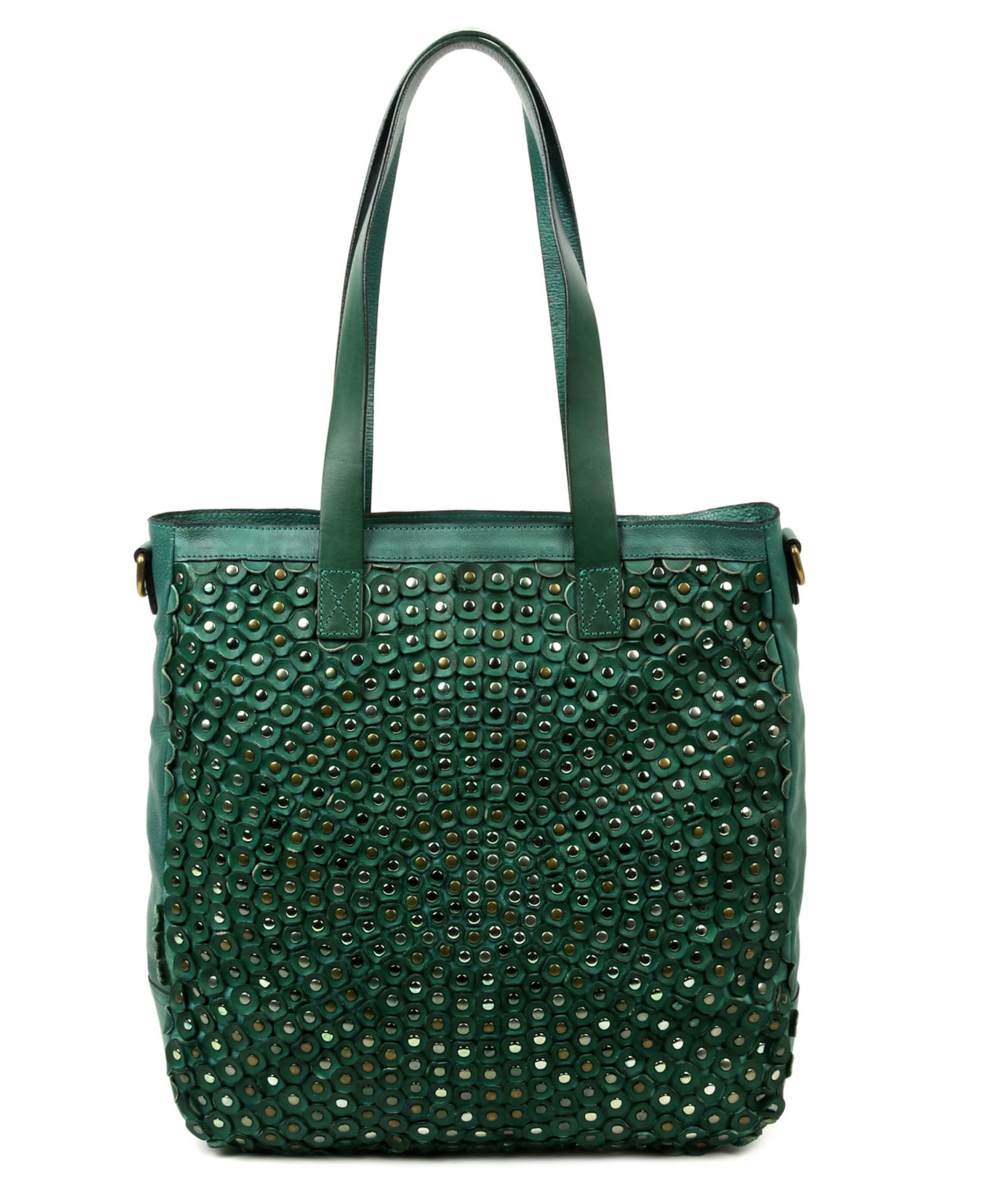 Old Trend Кожаная сумка Tote Stellar Stud