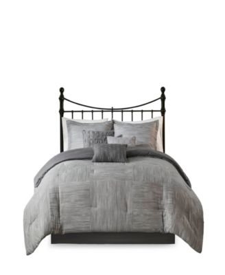 Madison Park Walter Seersucker 7-Pc. Comforter Set, Queen