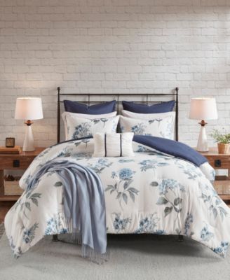Madison Park Zennia Seersucker 7-Pc. Comforter Set, King/California King