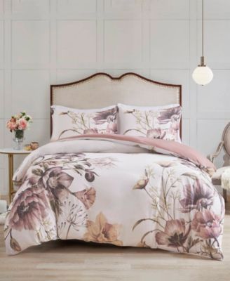 Madison Park Cassandra Cotton 3-Pc. Duvet Cover Set, King/California King