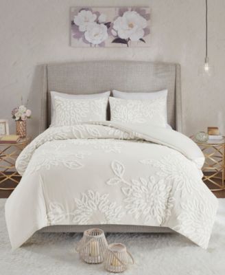 Madison Park Veronica Floral 3-Pc. Duvet Cover Set, Full/Queen