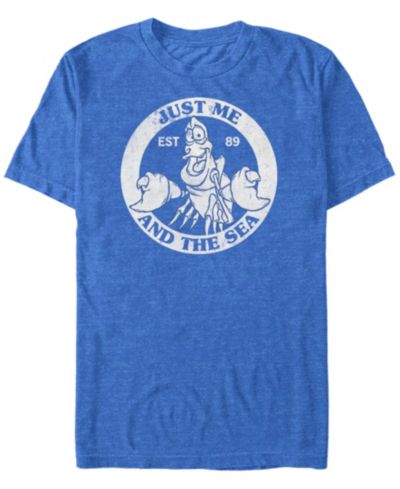 Мужская футболка Disney Men's Little Mermaid Sebastian Me Under The Sea Short Sleeve
