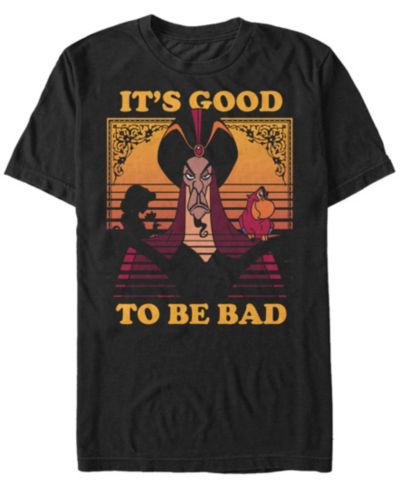 Мужская футболка Disney Aladdin Jafar Good To Be Bad Short Sleeve