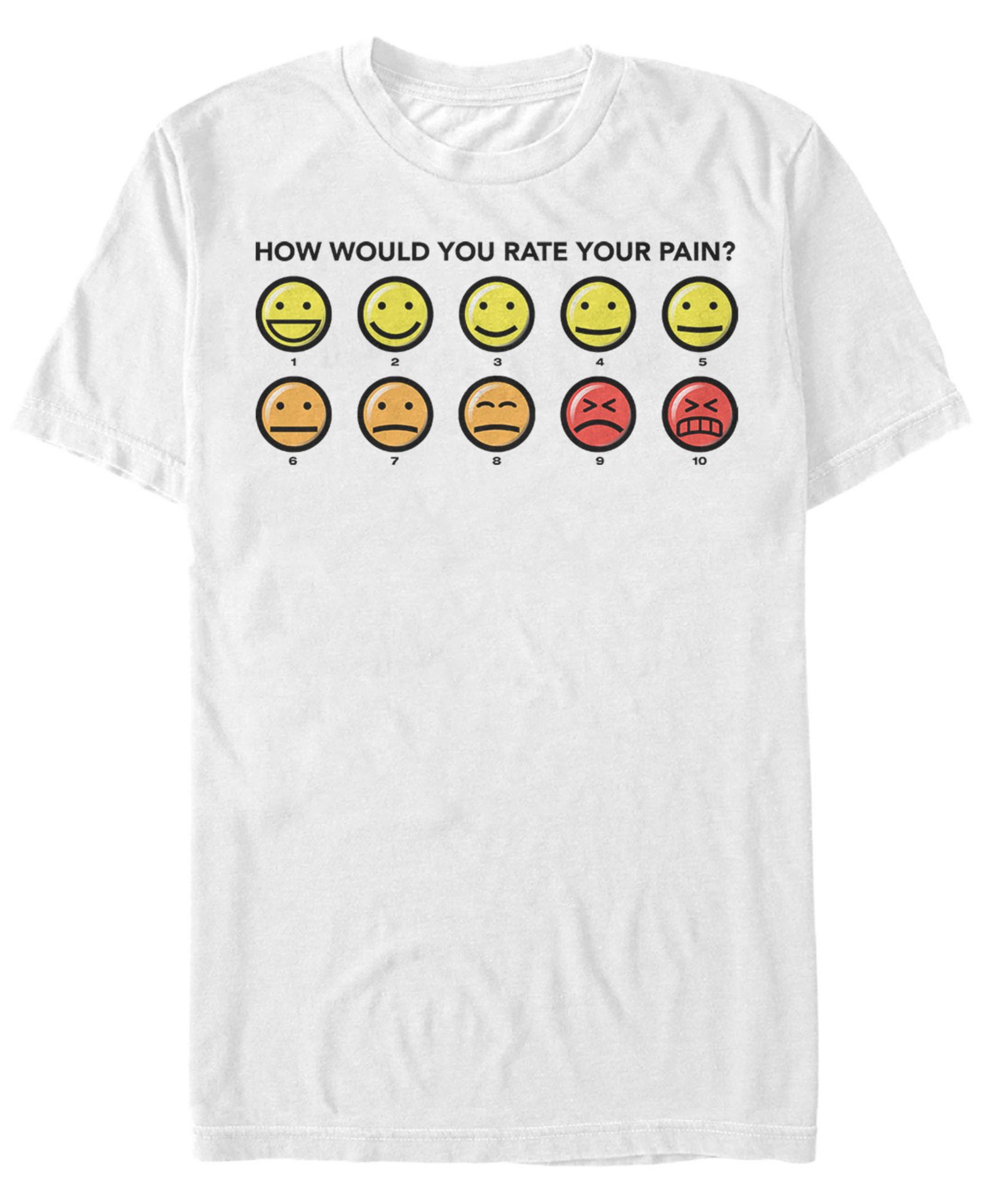 Disney Men's Big Hero 6 What's Your Pain Rating Short Sleeve T-Shirt