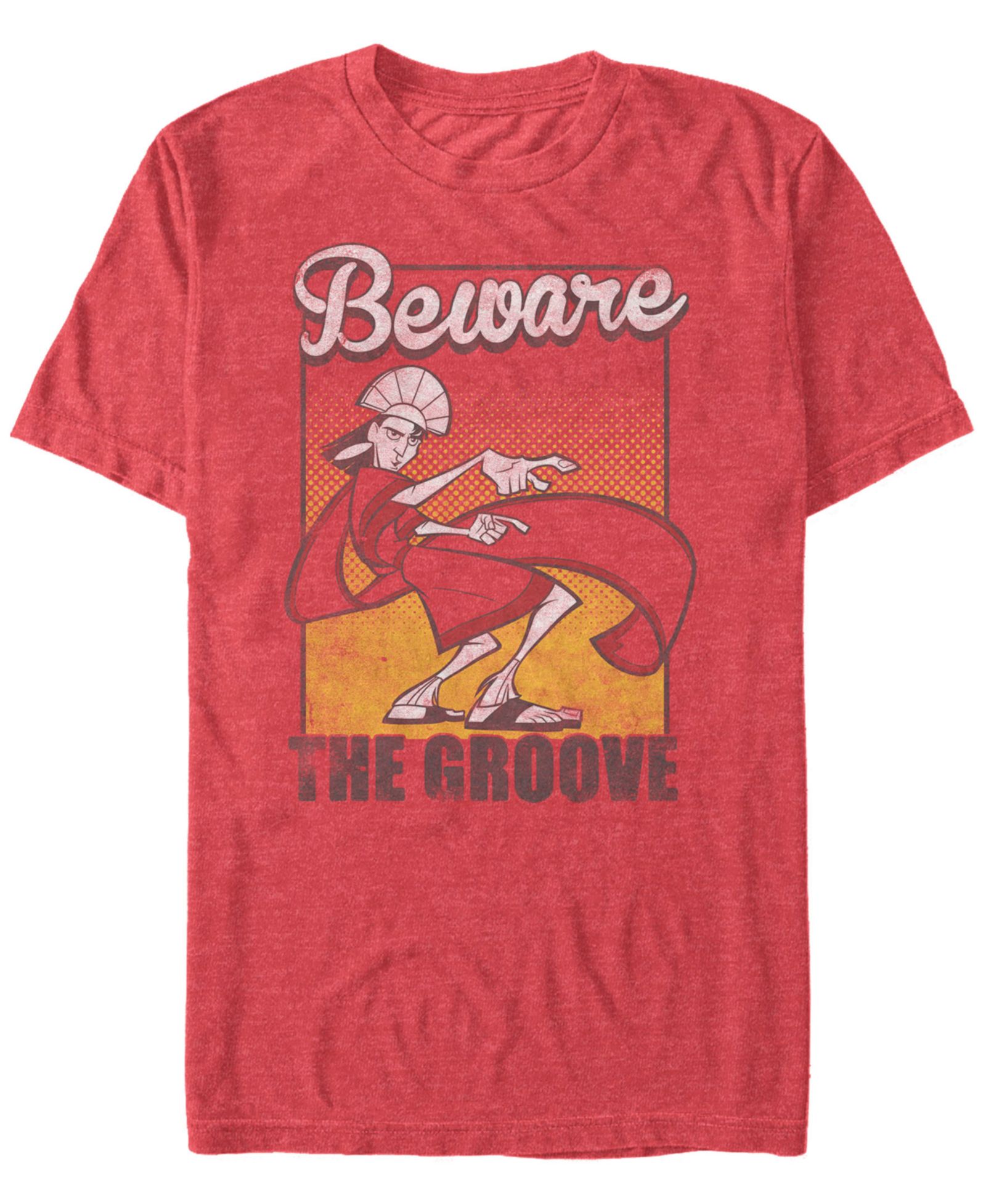 The Emperor's New Groove Kuzco Beware of The Groove Мужская футболка Fifth Sun с коротким рукавом