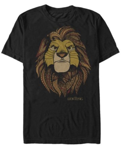 Disney Мужская футболка Lion King Noble Simba