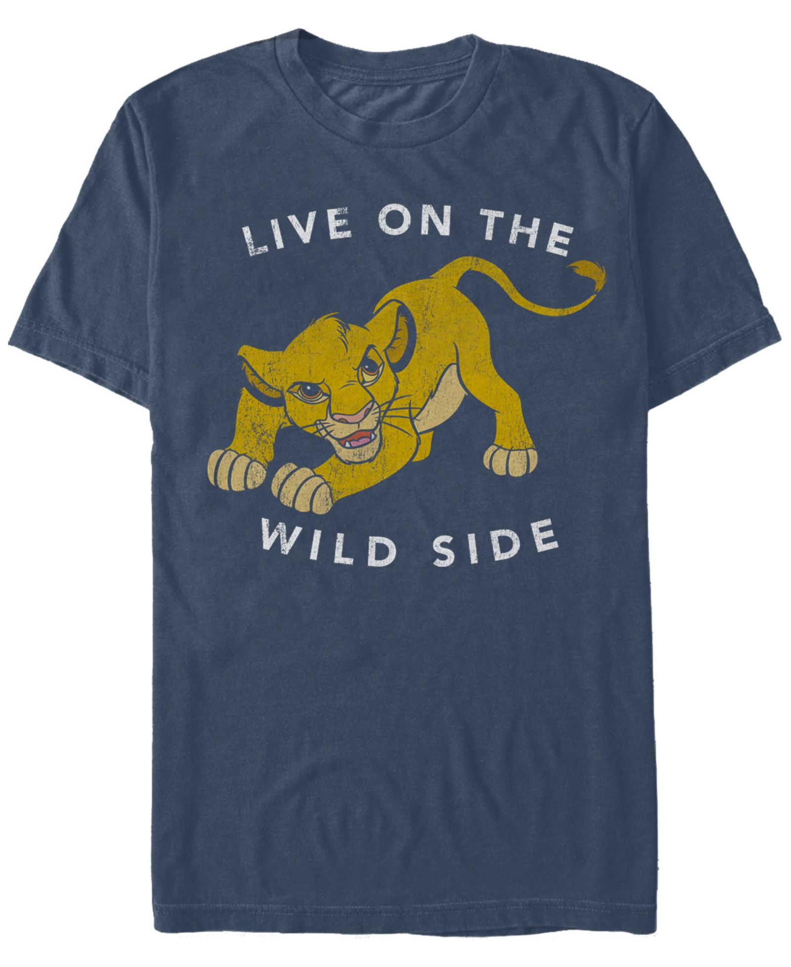 Мужская футболка Disney Lion King Simba Wild Side