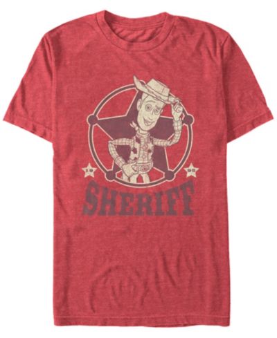 Мужская футболка Disney Pixar Toy Story Woody The Sheriff Short Sleeve