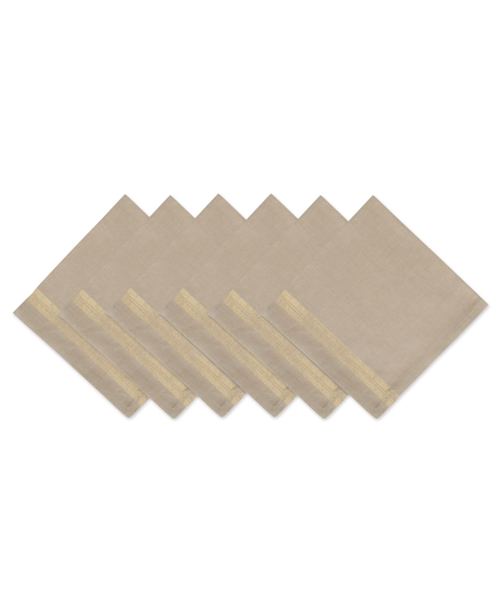 Набор салфеток Design Imports Sparkle Stripe