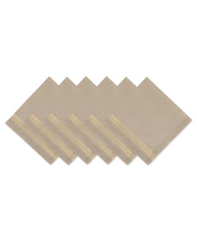 Набор салфеток Design Imports Sparkle Stripe