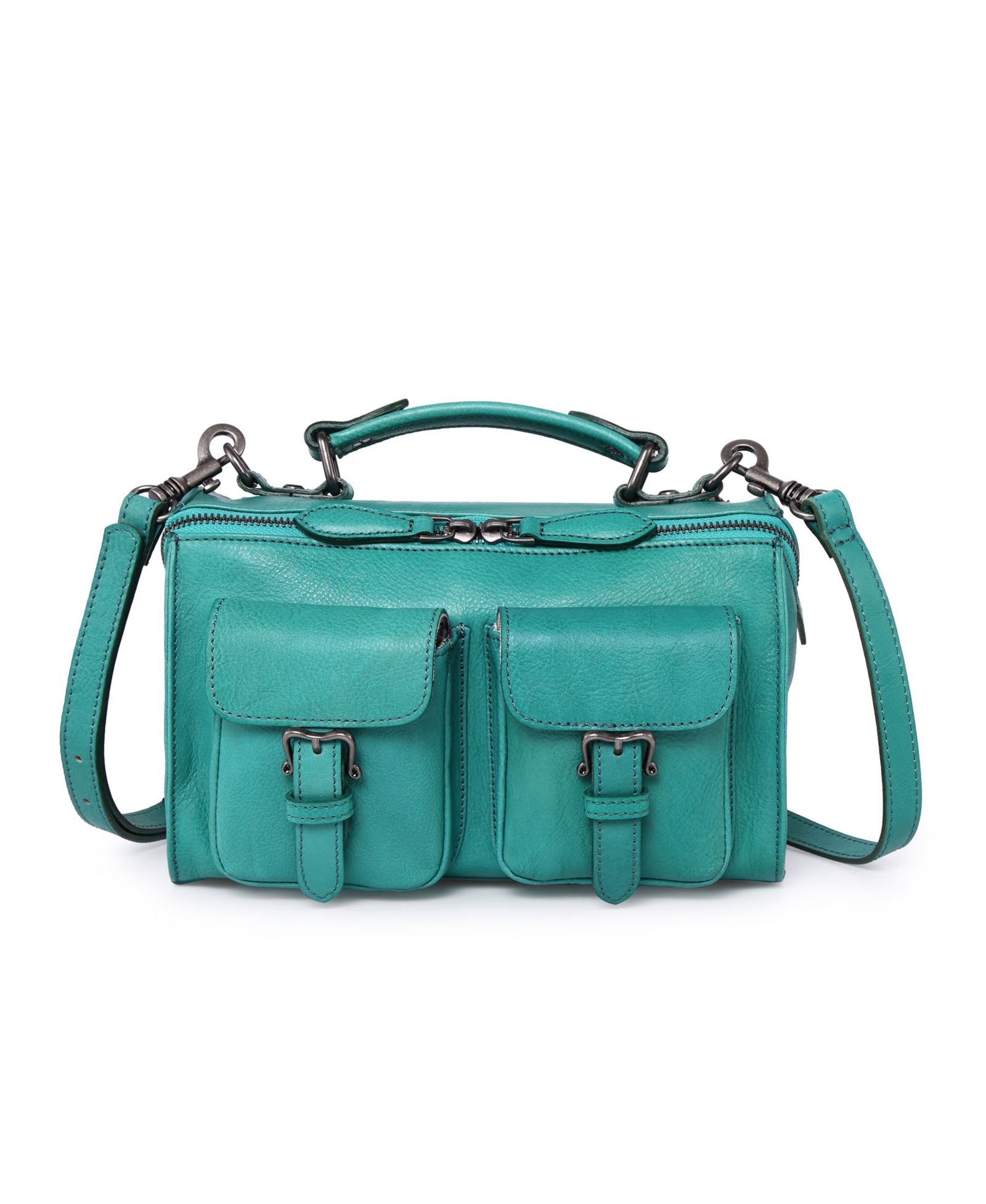 OLD TREND Las Luna Small Leather Crossbody Bag