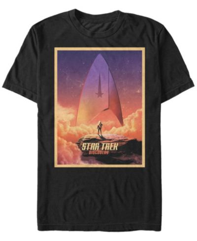 Мужская футболка Star Trek Men's Discovery Starfleet Space Short Sleeve