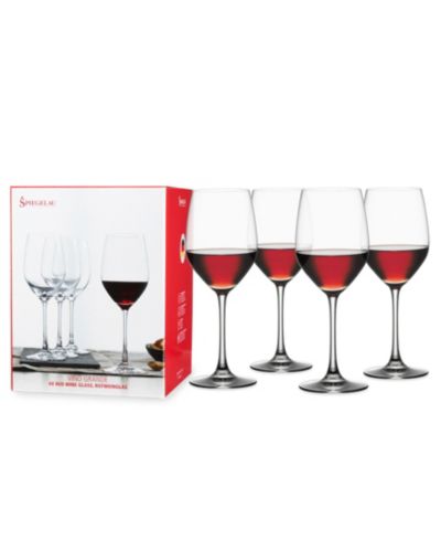 Бокалы для красного вина Spiegelau Vino Grande, комплект из 4 шт., 15 Oz